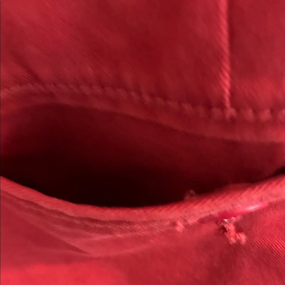 J. Crew Men's Red Chino Pants